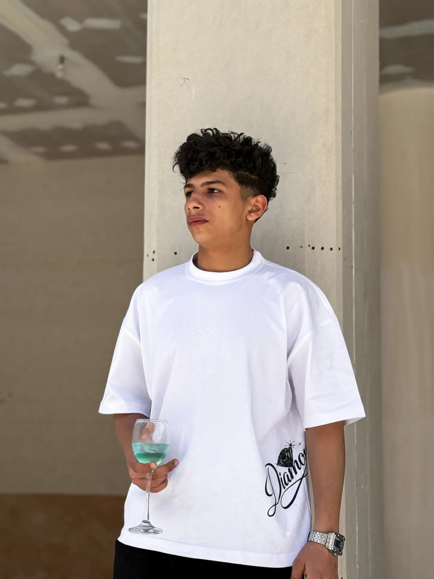 White Boxy Fit T-Shirt