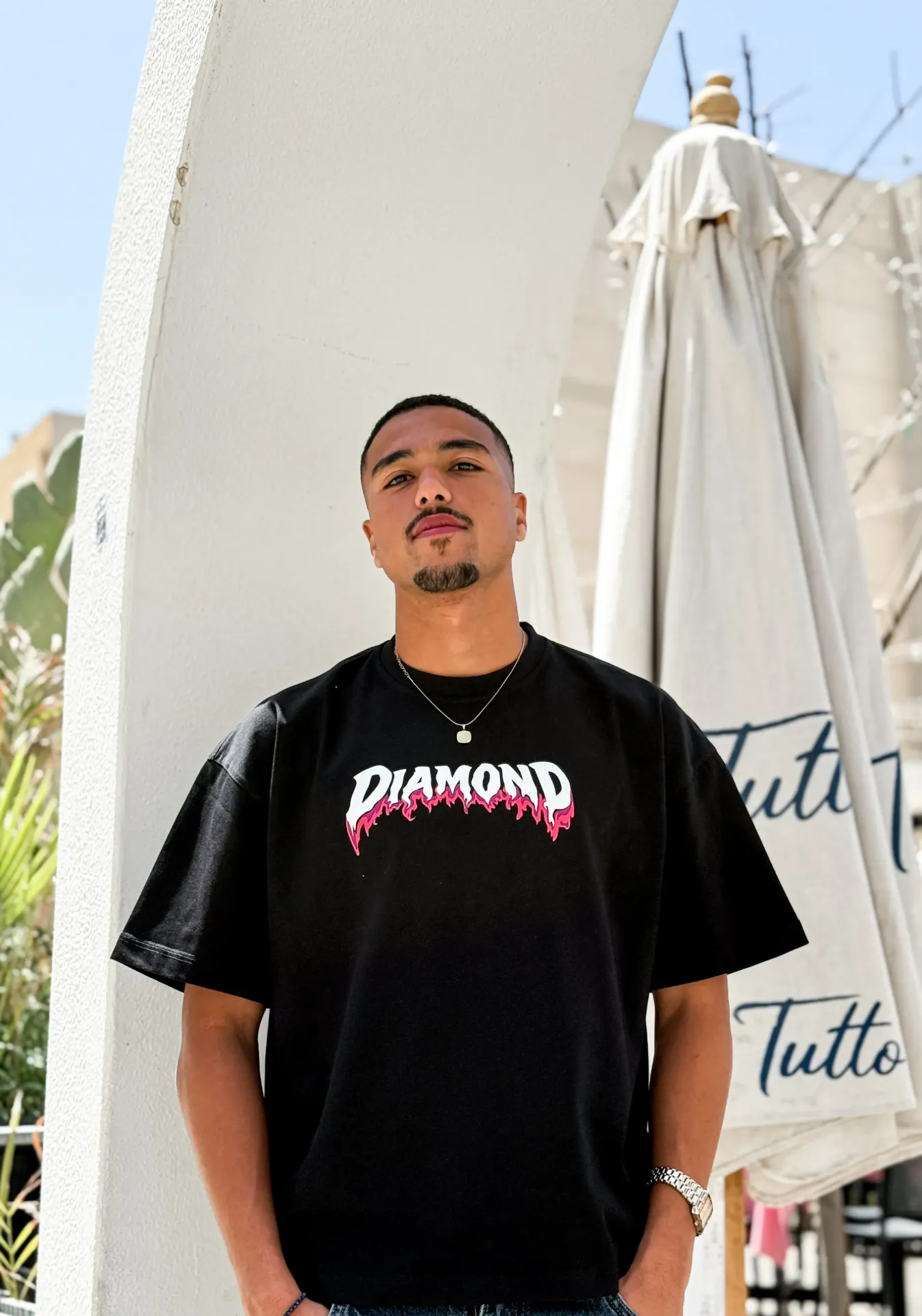 Black Boxy Fit T-Shirt